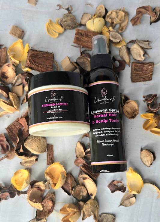 Moisturising Conditioner (Leave in)+ Herbal Hydrating Hair & Scalp Tonic Spray