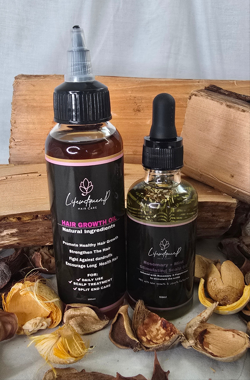 Growth Revive Herbal Hair Thickness Hair Grow Oil Combo