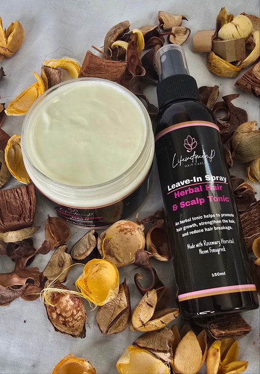 Moisturising Conditioner (Leave in)+ Herbal Hydrating Hair & Scalp Tonic Spray