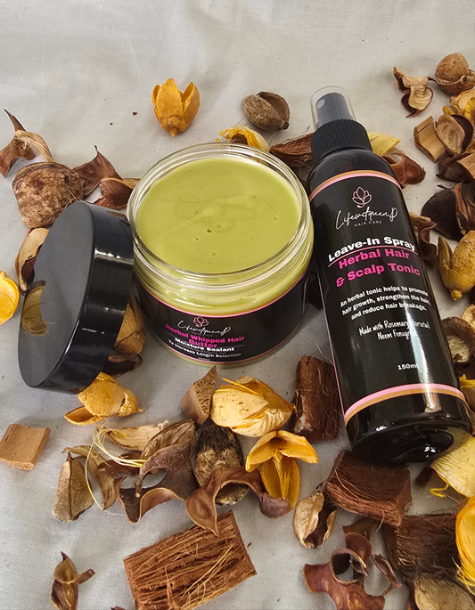 Herbal Hair Butter + Herbal Hydrating Hair & Scalp Tonic Spray