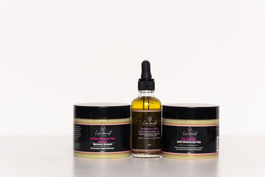 Hair Butter & Rosemary + Mint Oil Bundle