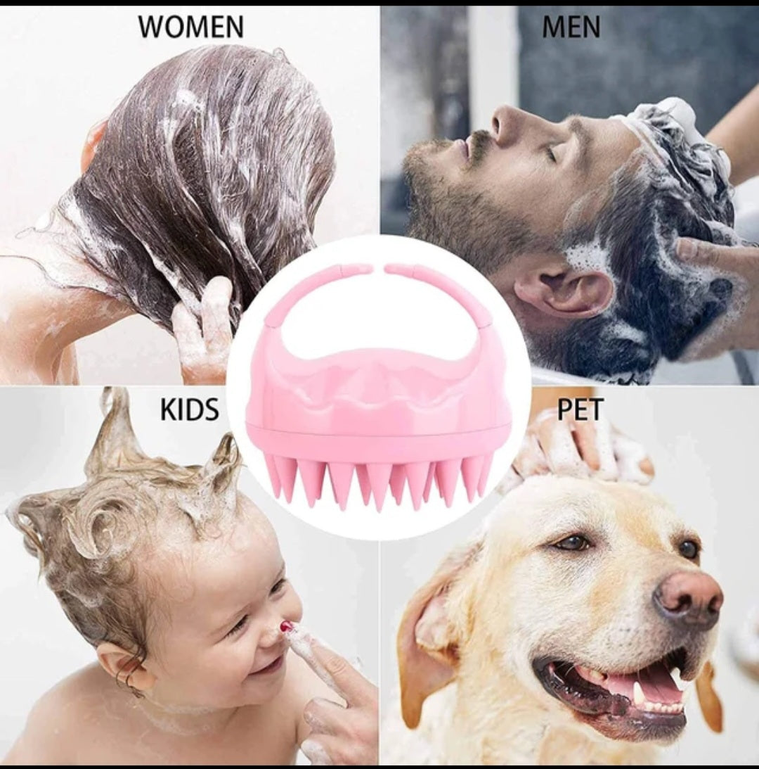 Scalp Massager (for oils + shampoo)