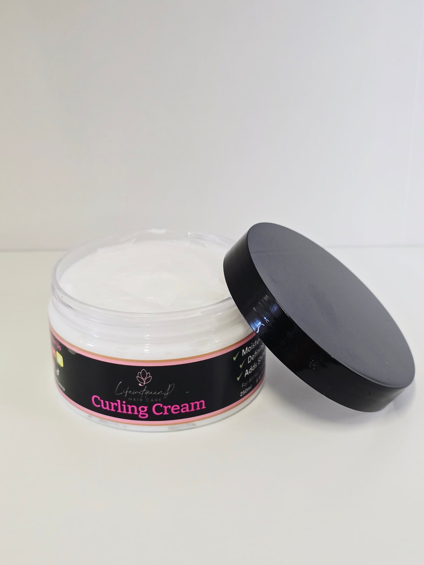 Shea Butter and Castor Oil Moisturize and Define Curling Cream