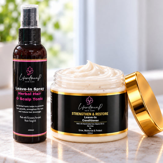 Moisturising Conditioner (Leave in)+ Herbal Hydrating Hair & Scalp Tonic Spray