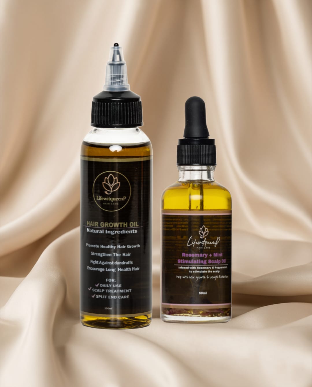 Growth Revive Herbal Hair Thickness Hair Grow Oil Combo