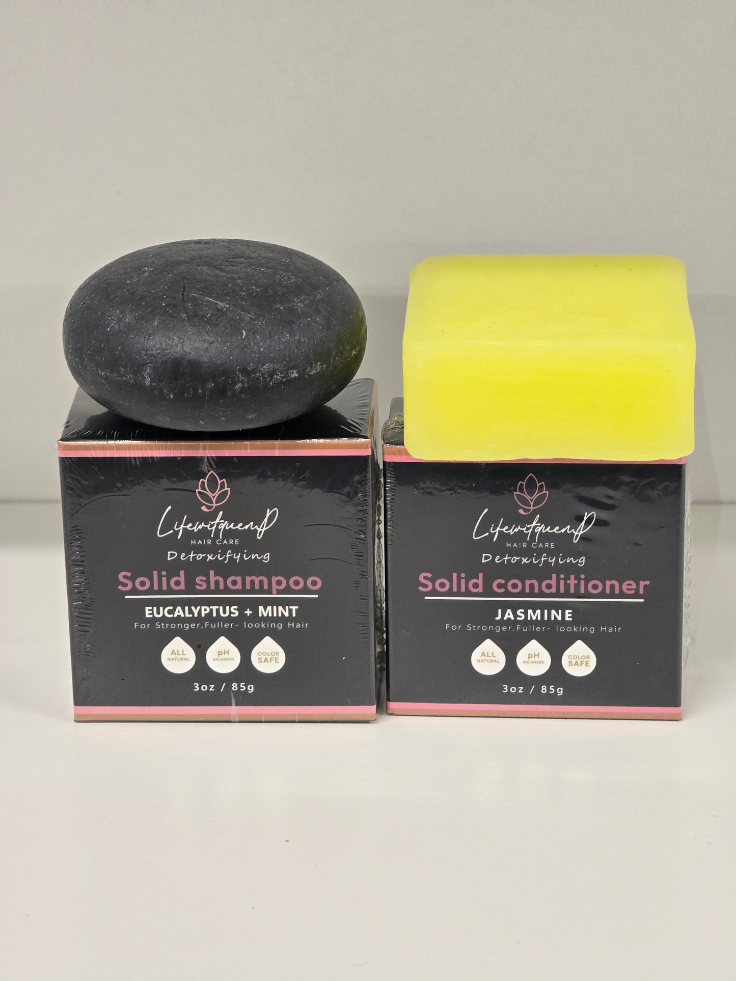 Natural Shampoo  and Conditioner Bars Combo