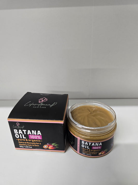 Raw Batana Oil for Hair Growth: 100% Pure  & Organic - Dr. Sebi Batana Oil  Unrefined Promotes Hair thickness for Women & Men  120g
