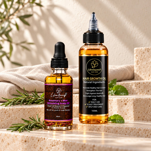 Growth Revive Herbal Hair Thickness Hair Grow Oil Combo