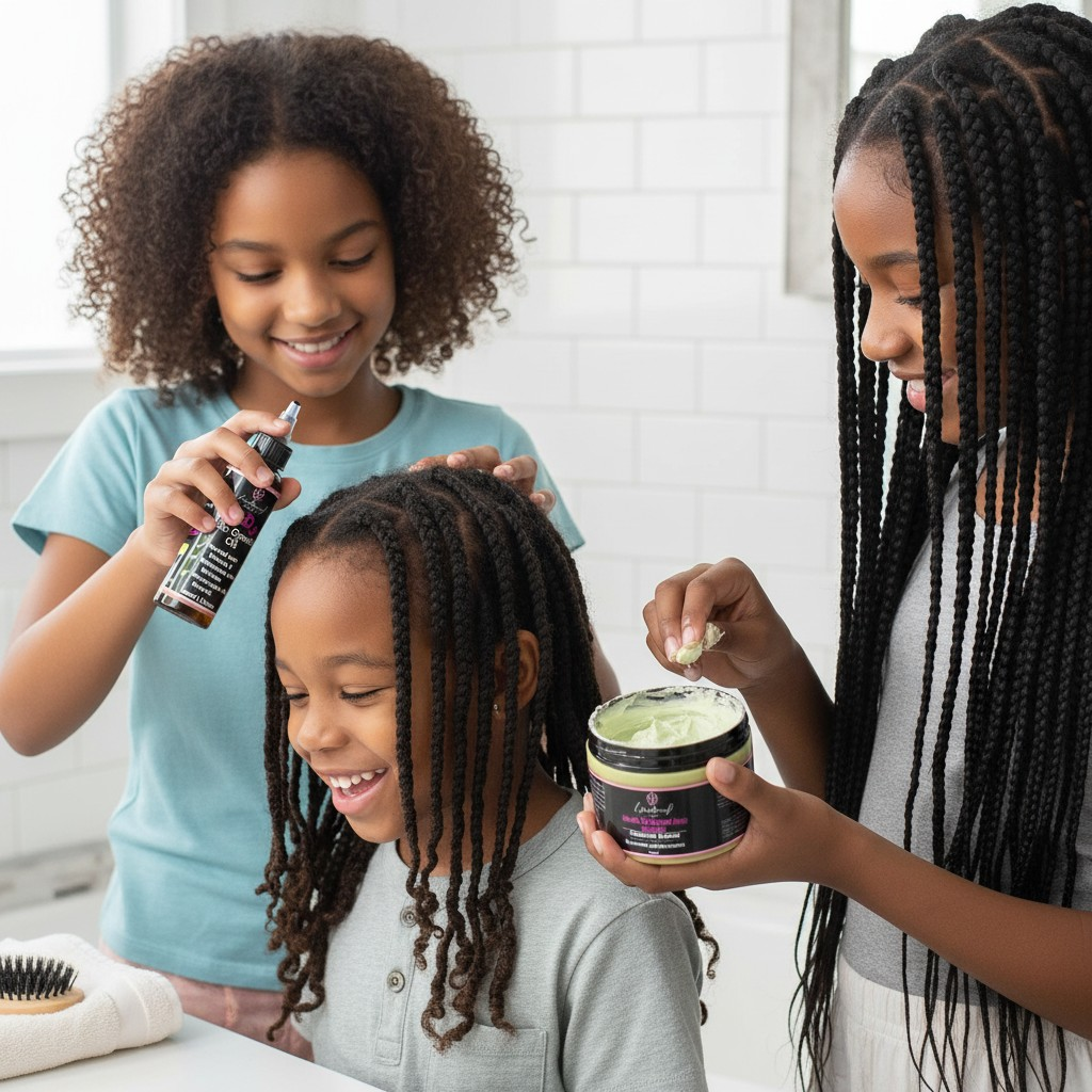 Gentle Roots For Kids |Kids Essentials Hair Growth Duo