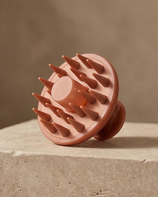 Scalp Massager Treatment Hair Oil Applicator and Shampoo Brush Head