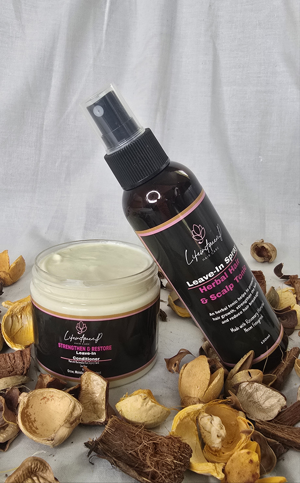 Moisturising Conditioner (Leave in)+ Herbal hair & Scalp Tonic Spray