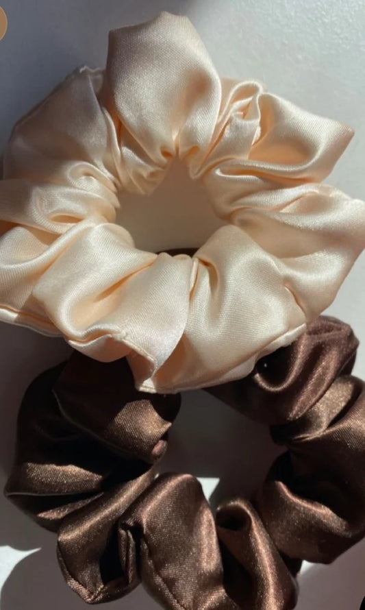 Silky Satin Scrunchies