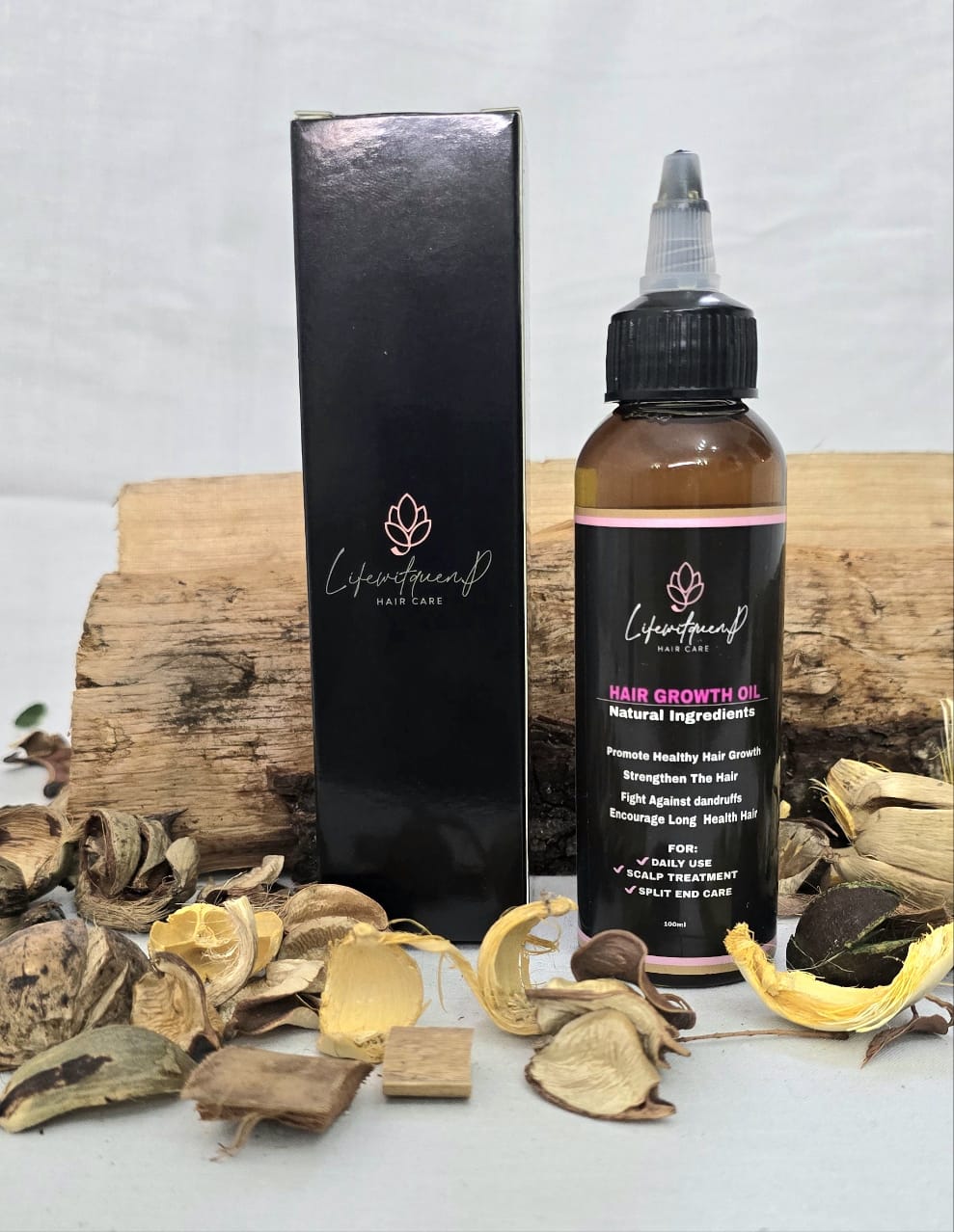 Ayurvedic Hair Growth Starter Kit.