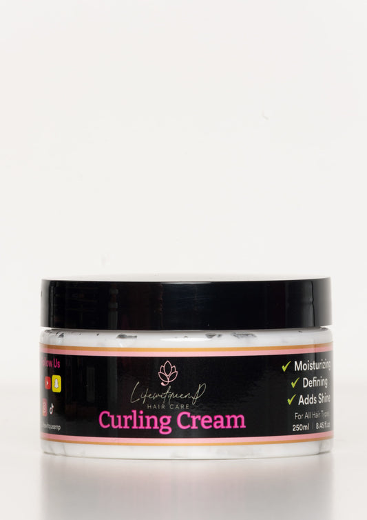 Shea Butter and Castor Oil Moisturize and Define Curling Cream