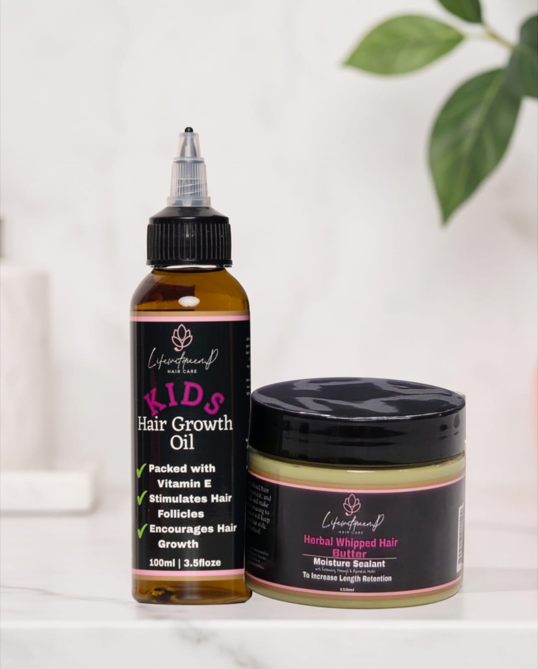 Gentle Roots For Kids |Kids Essentials Hair Growth Duo