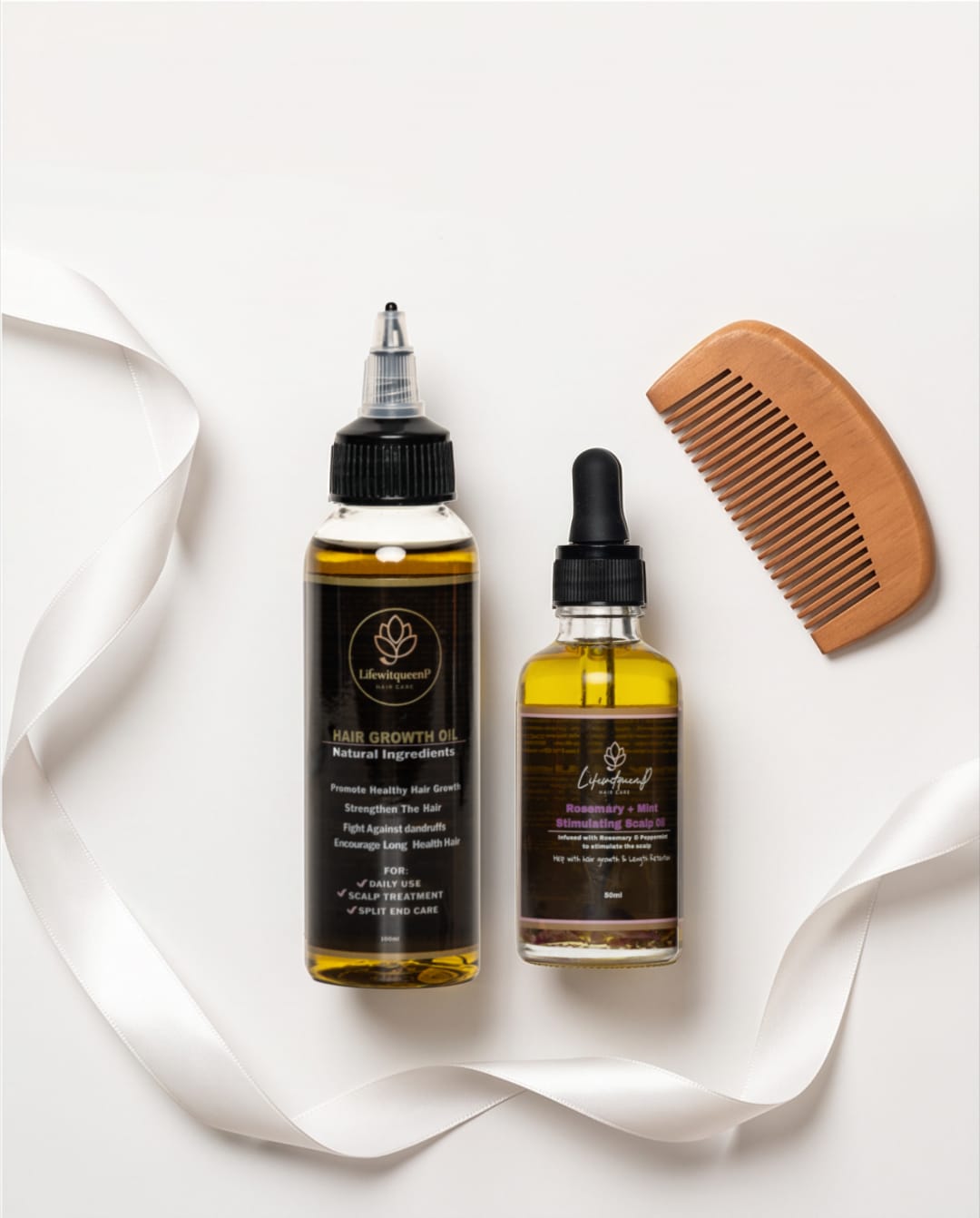Growth Revive Herbal Hair Thickness Hair Grow Oil Combo