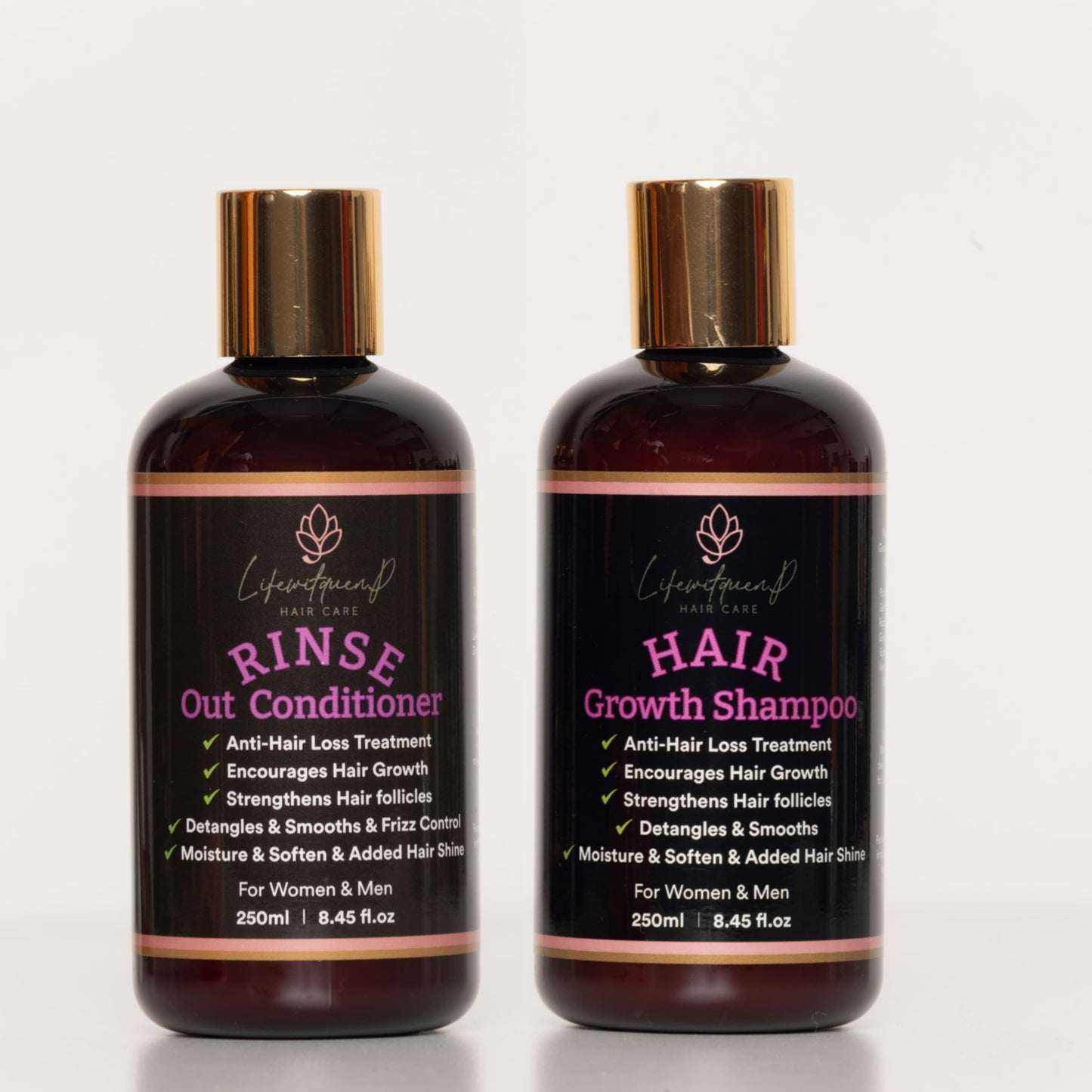 Moisture Slip Detangle Rinse Out Conditioner and Shampoo Duo