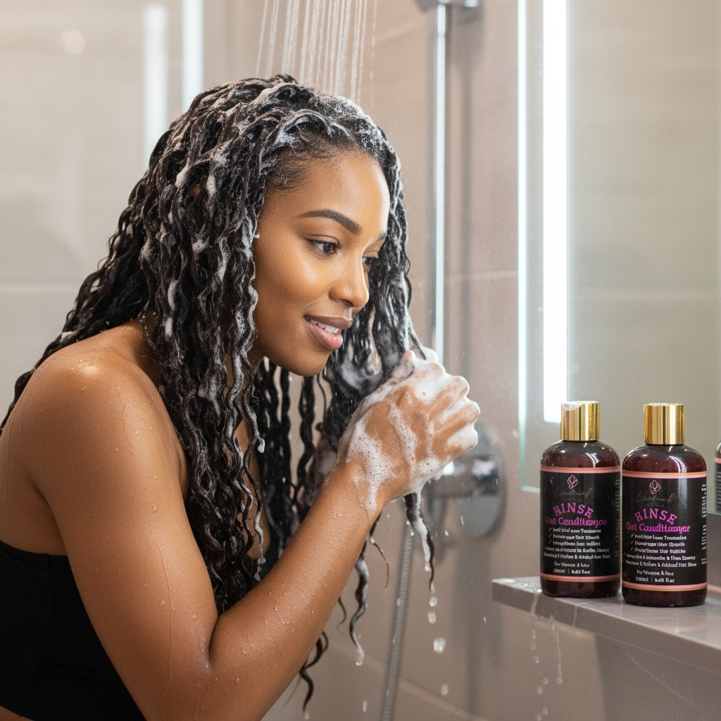 Moisture Slip Detangle Rinse Out Conditioner and Shampoo Duo