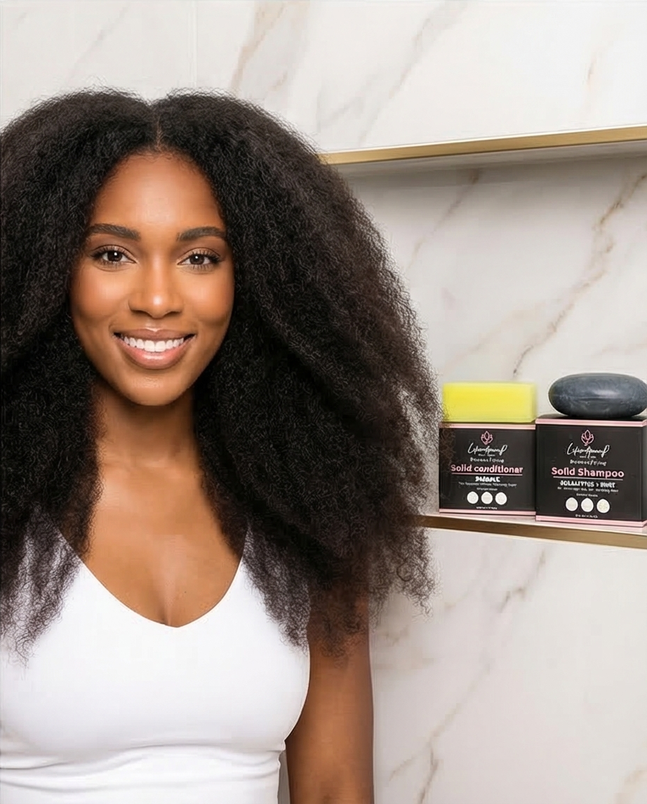 Natural Shampoo  and Conditioner Bars Combo