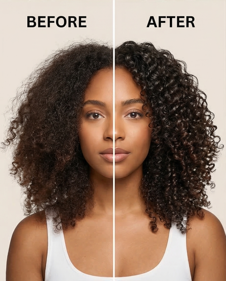 Shea Butter and Castor Oil Moisturize and Define Curling Cream