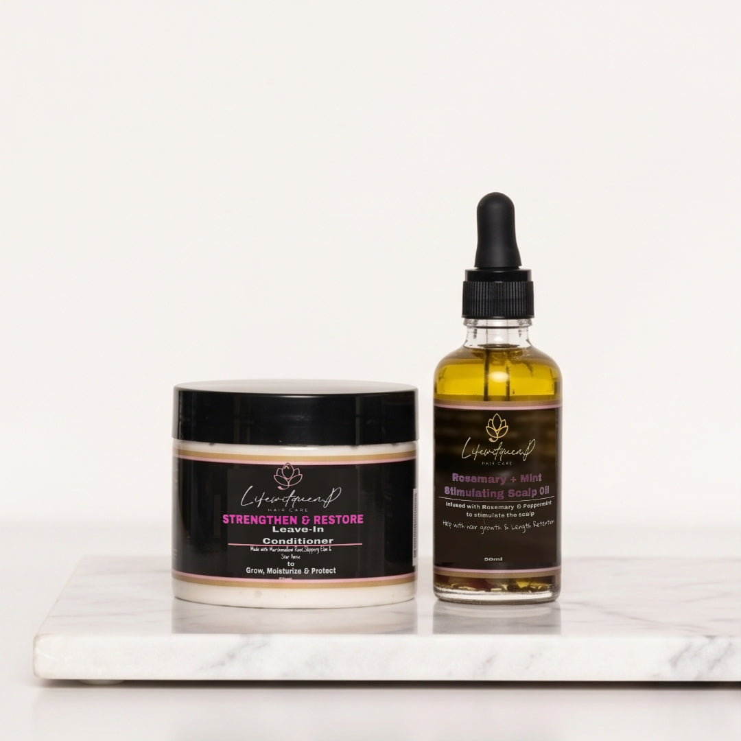 Leave in Conditioner and  Rosemary Mint Oil