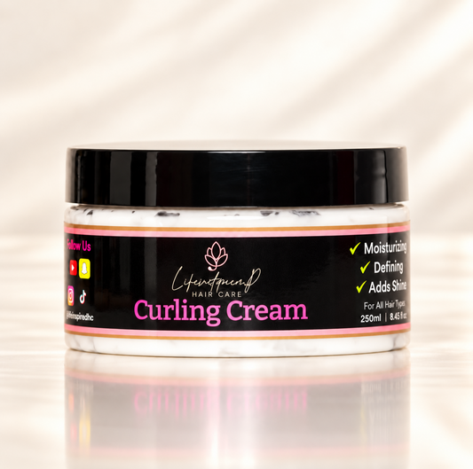 Shea Butter and Castor Oil Moisturize and Define Curling Cream