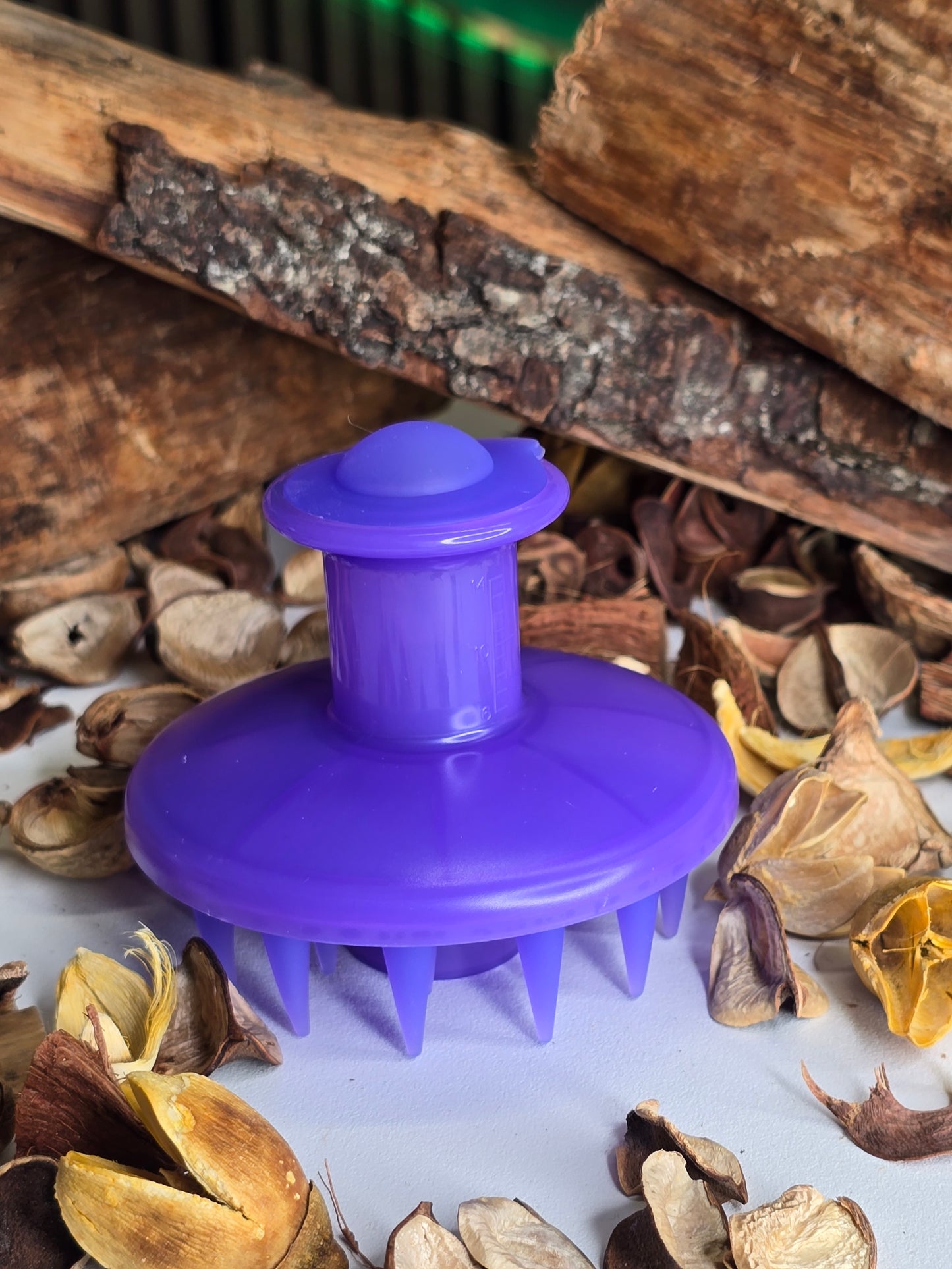 Scalp Massager Treatment Hair Oil Applicator and Shampoo Brush Head
