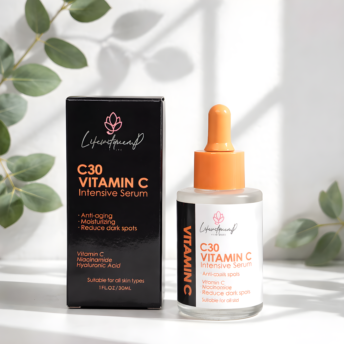Lifewitqueenp Vitamin C Glow Revealing Serum