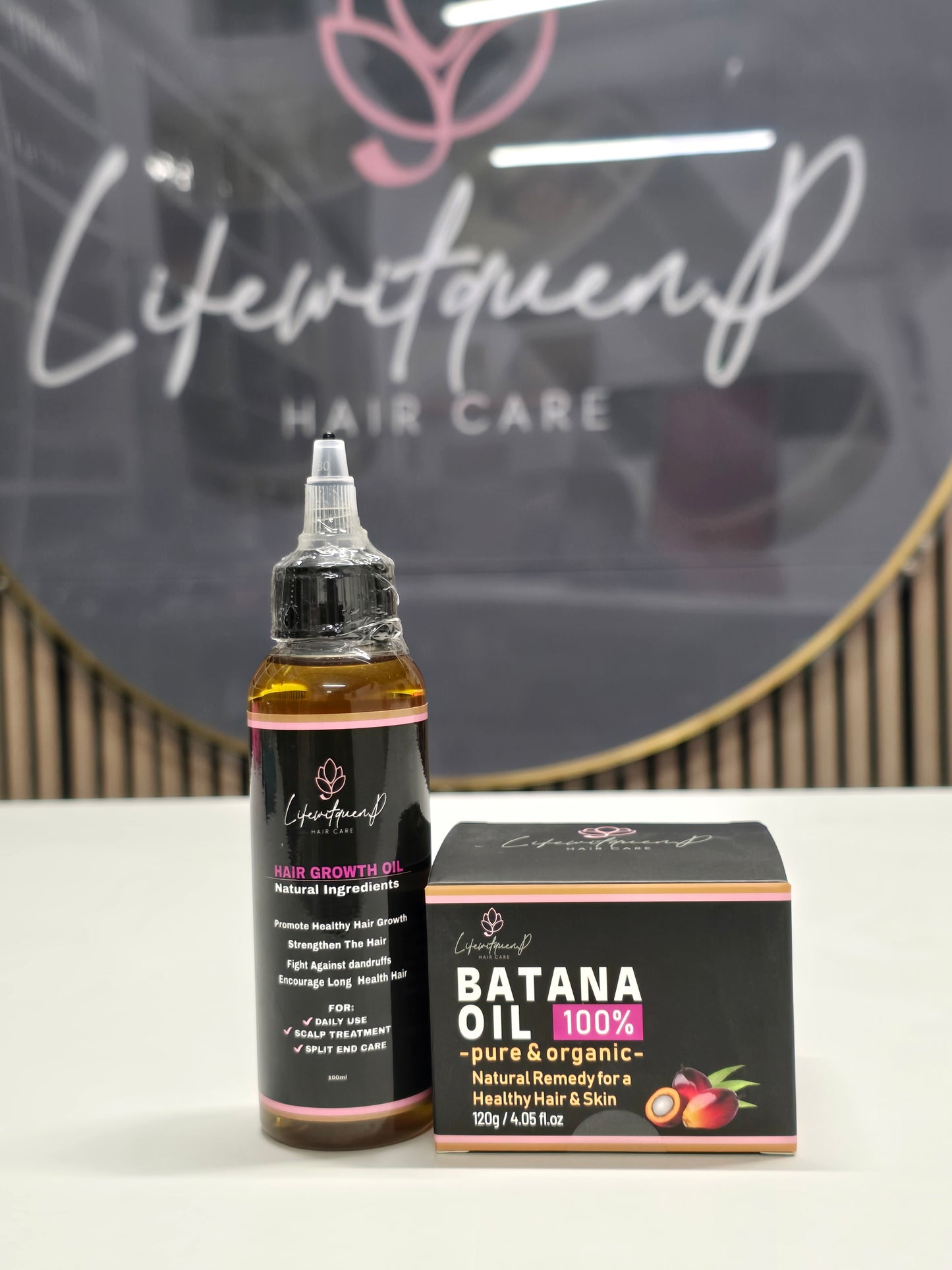 Hair Growth Duo Bundle - Ayurvedic Oil & Raw Batana Oil
