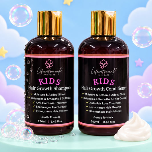 Gentle Roots Kids Shampoo & Rinse-Out Conditioner Combo Set