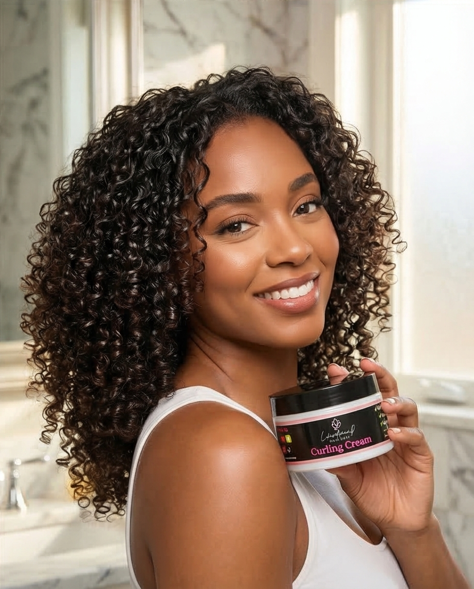 Shea Butter and Castor Oil Moisturize and Define Curling Cream
