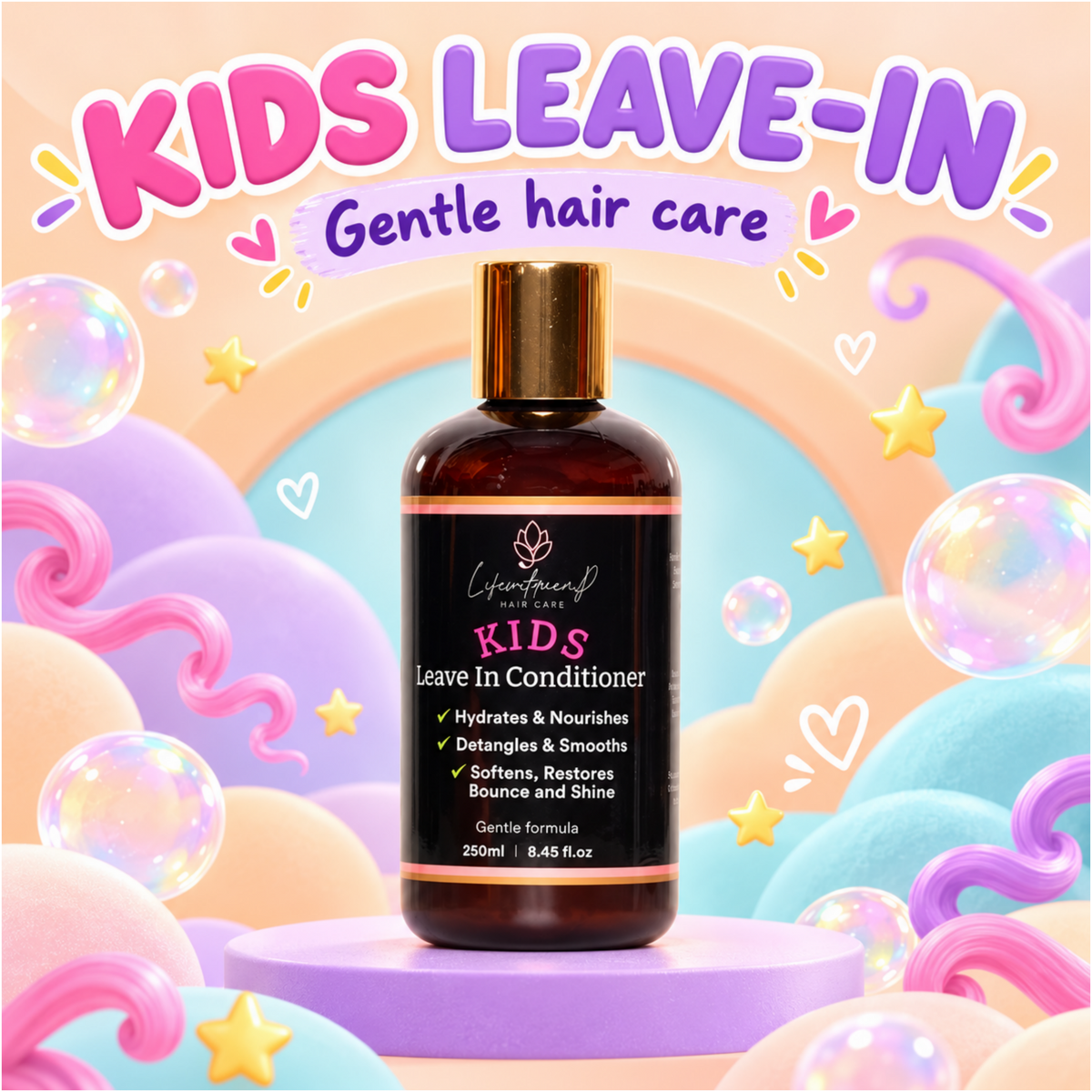 Gentle Roots Kids Hair Care Bundle