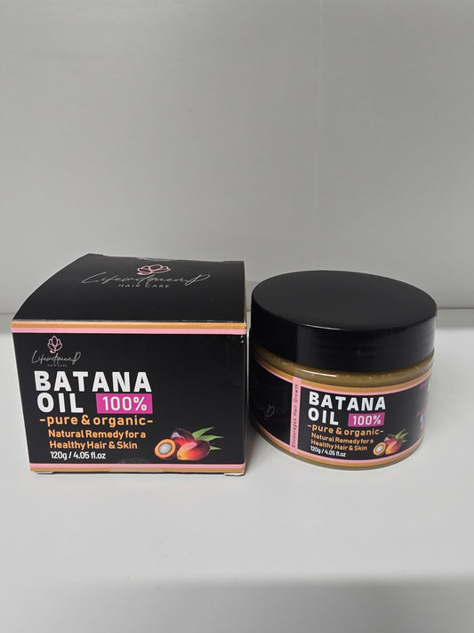 Raw Batana Oil for Hair Growth: 100% Pure  & Organic - Dr. Sebi Batana Oil  Unrefined Promotes Hair thickness for Women & Men  120g
