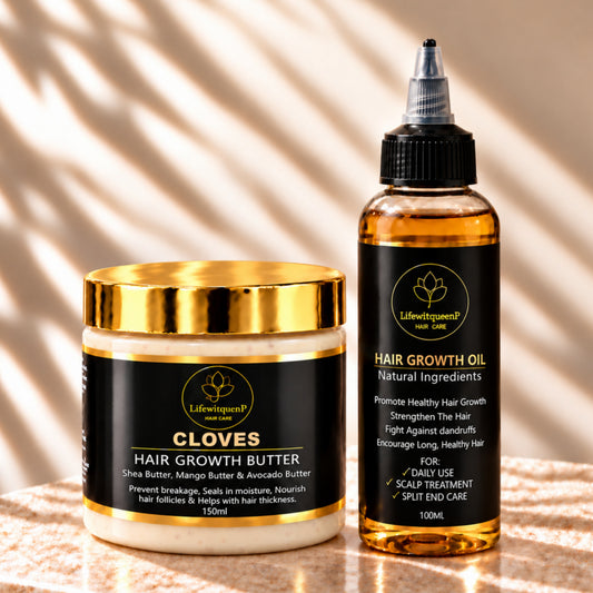 Herb Infused Cloves Hair Butter+ Ayurvedic Hair Growth Oil For Hair Breakages and Hair Thickness