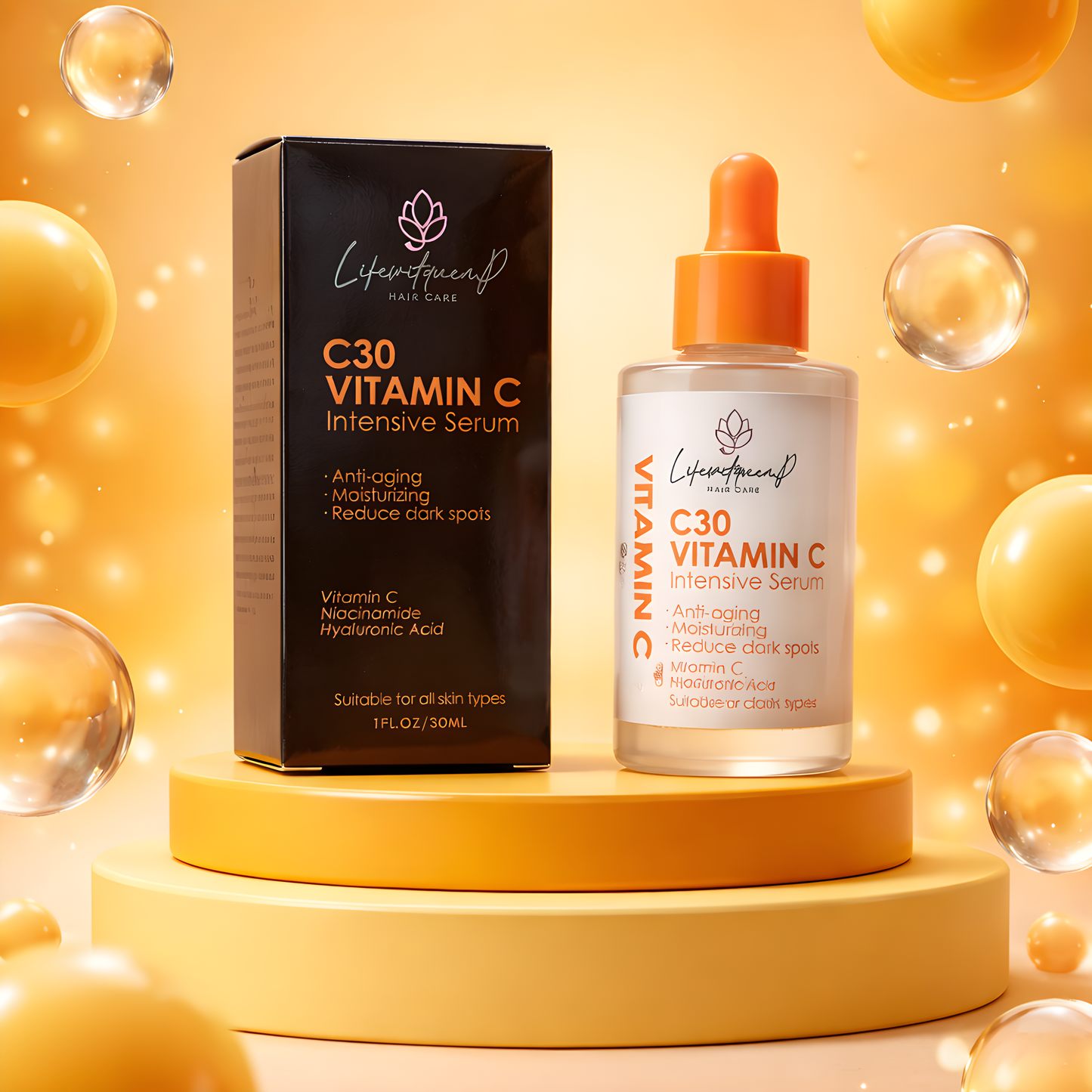 Lifewitqueenp Vitamin C Glow Revealing Serum