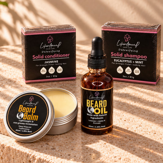 Men's Travel Bundle - Beard Care & Hair Essentials