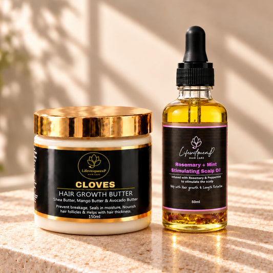 Cloves Hair Growth Butter+ Rosemary and Mint Stimulating Scalp Oil