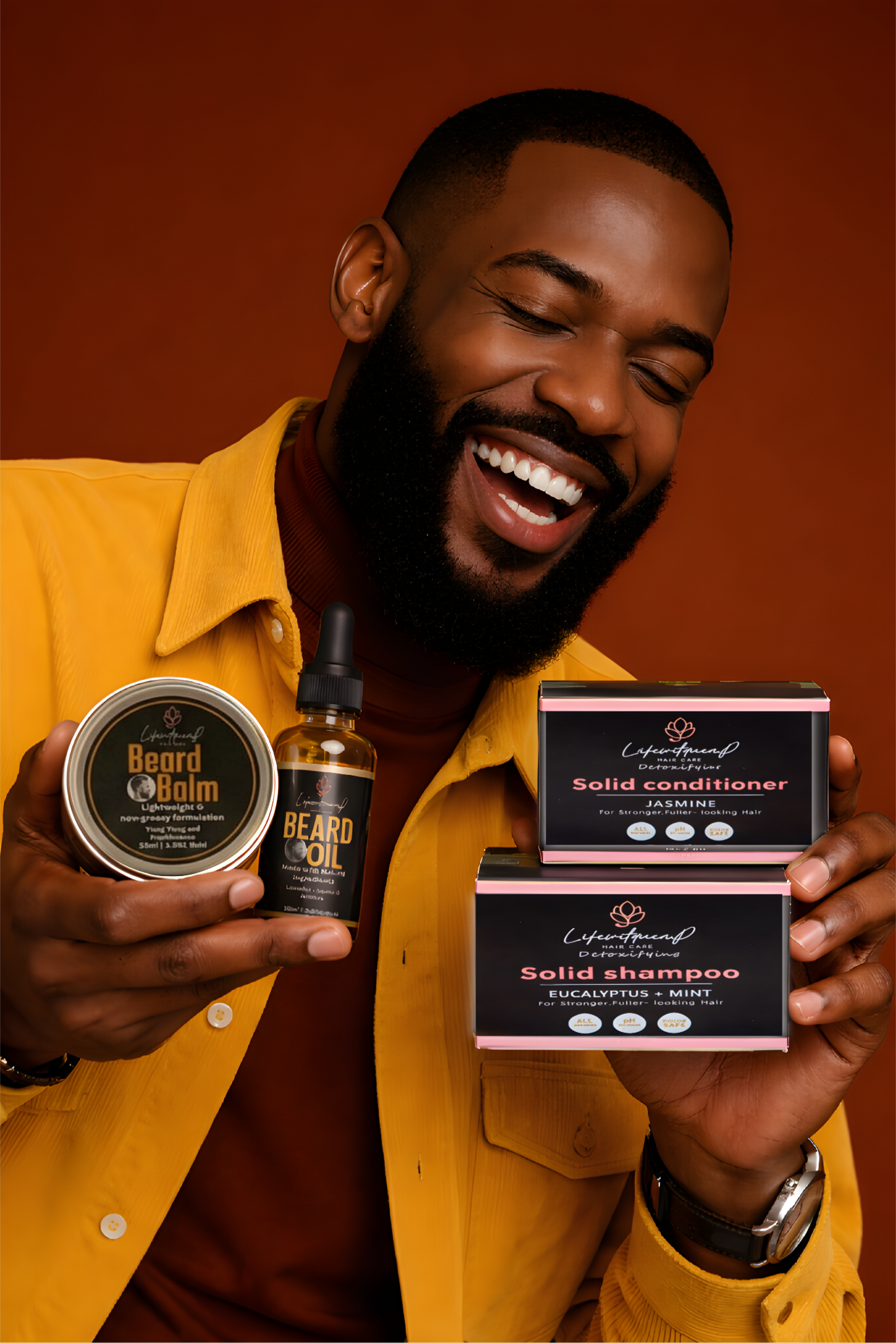 Men's Travel Bundle - Beard Care & Hair Essentials