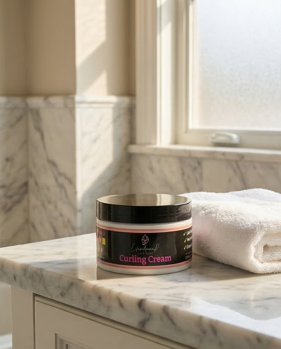 Shea Butter and Castor Oil Moisturize and Define Curling Cream