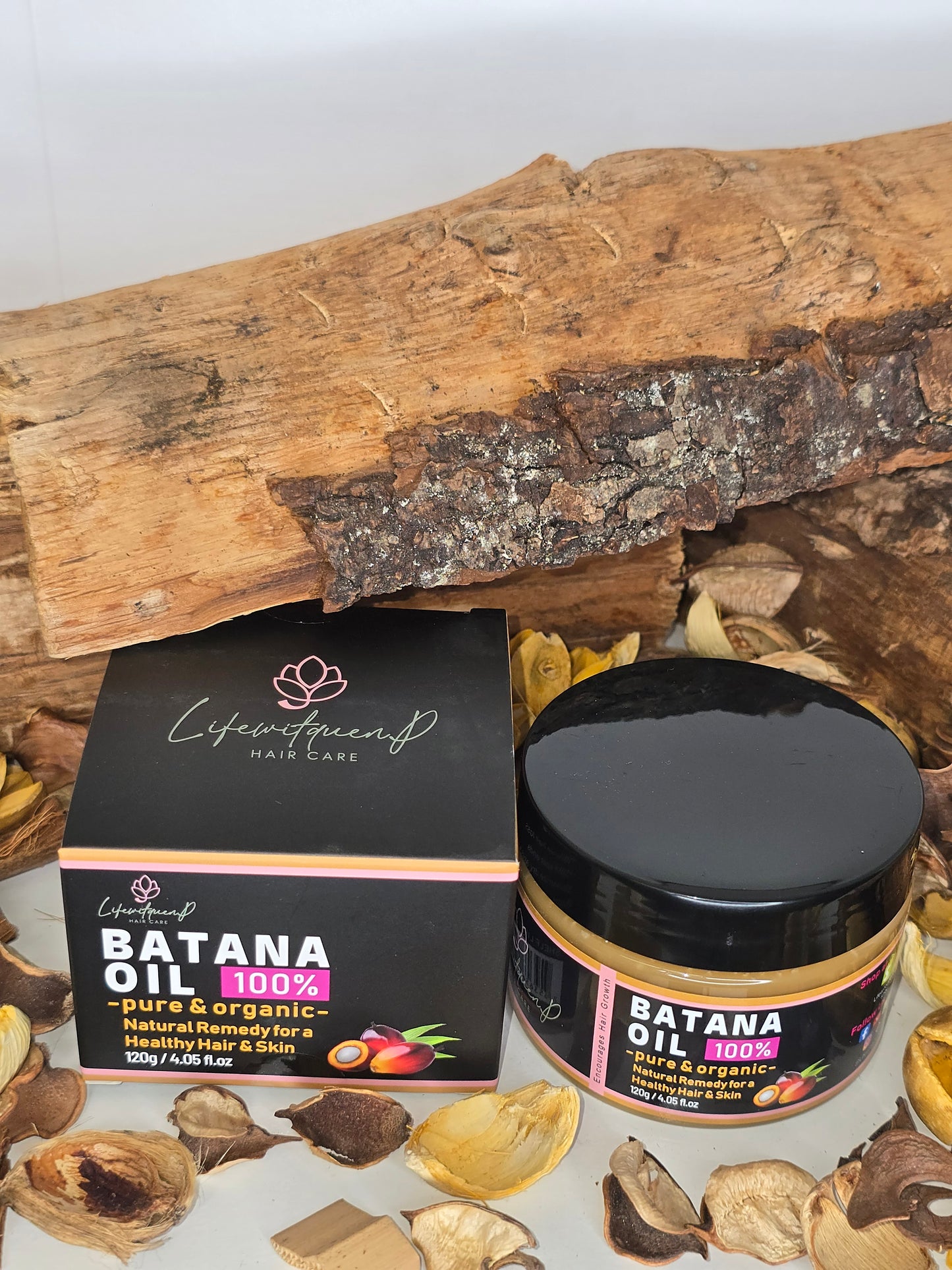 Raw Batana Oil for Hair Growth: 100% Pure  & Organic - Dr. Sebi Batana Oil  Unrefined Promotes Hair thickness for Women & Men  120g