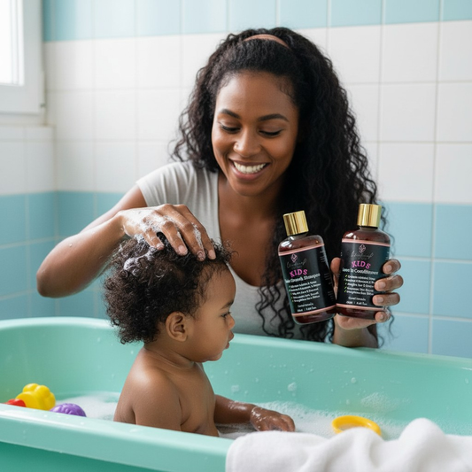 Gentle Roots Kids Shampoo & Rinse-Out Conditioner Combo Set