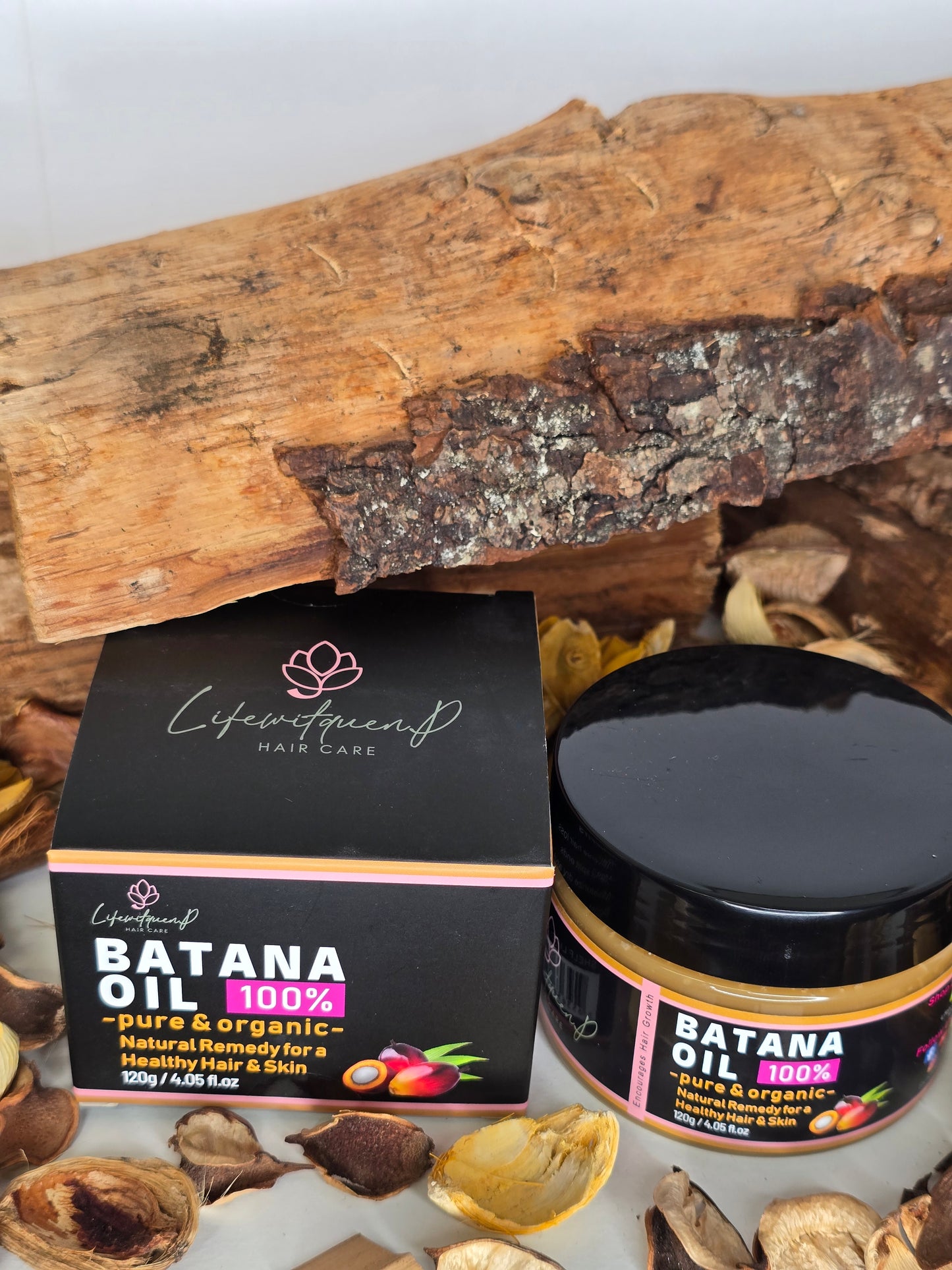 Raw Batana Oil for Hair Growth: 100% Pure  & Organic - Dr. Sebi Batana Oil  Unrefined Promotes Hair thickness for Women & Men  120g