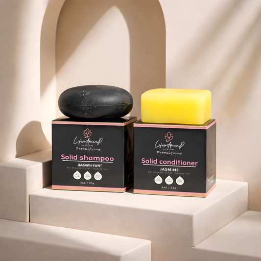 Natural Shampoo  and Conditioner Bars Combo