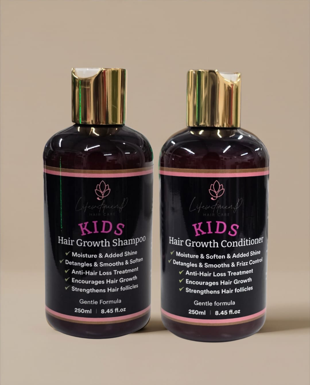 Gentle Roots Kids Shampoo & Rinse-Out Conditioner Combo Set