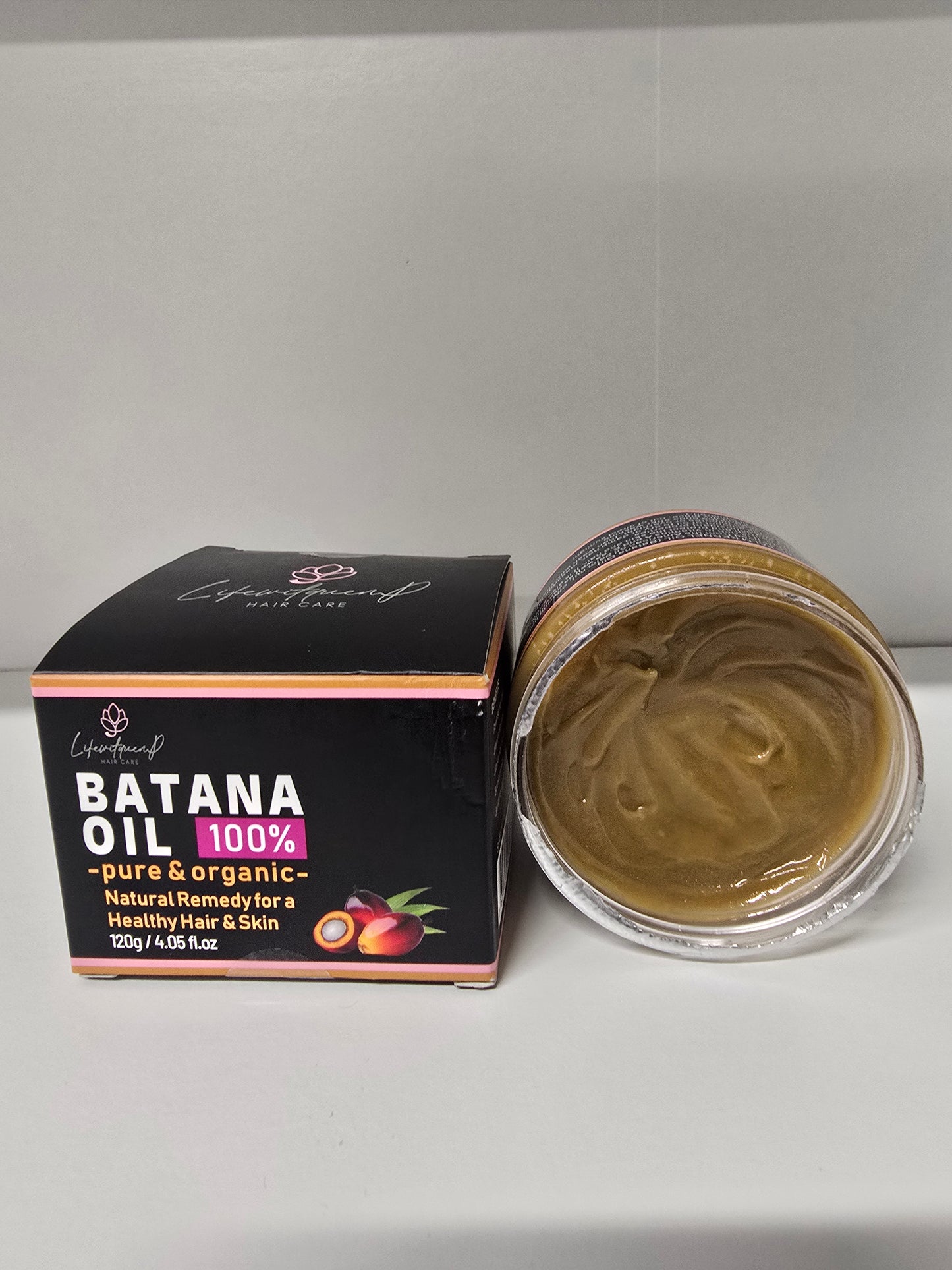 Raw Batana Oil for Hair Growth: 100% Pure  & Organic - Dr. Sebi Batana Oil  Unrefined Promotes Hair thickness for Women & Men  120g