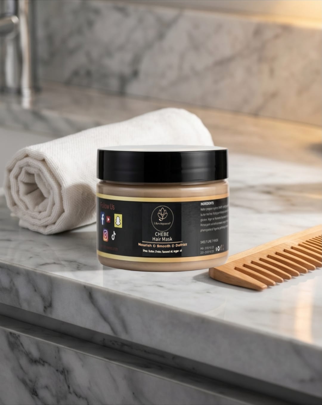 Chebe and Flexseed Intensive Hydrating Hair Mask