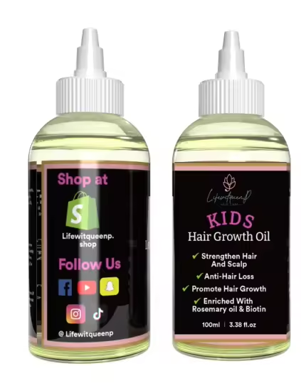 Kids Hair Grow Oil