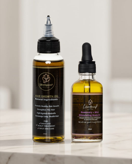 Growth Revive Herbal Hair Thickness Hair Grow Oil Combo