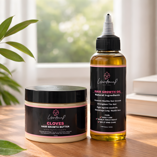 Herb Infused Cloves Hair Butter+ Ayurvedic Hair Growth Oil For Hair Breakages and Hair Thickness