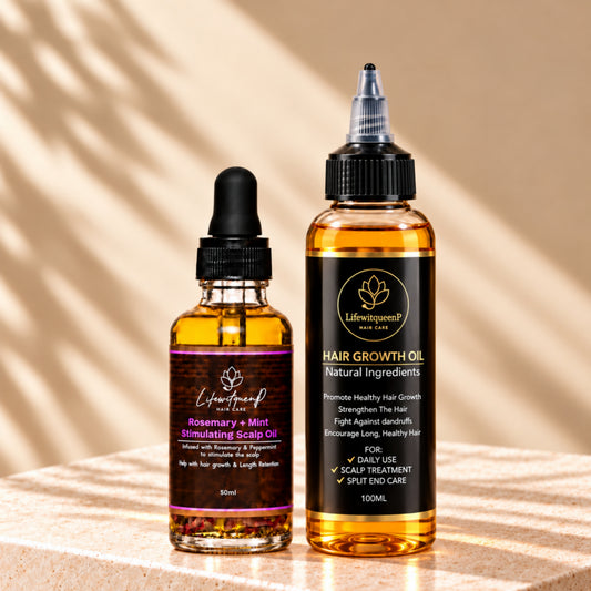 Growth Revive Herbal Hair Thickness Hair Grow Oil Combo